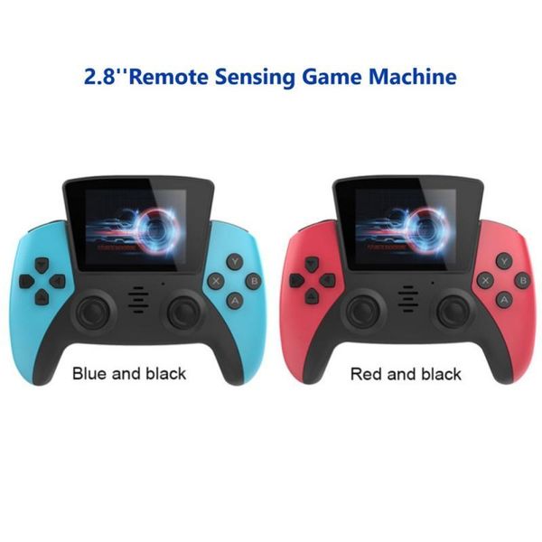 

game controllers & joysticks gift 2.8 inch retro console handheld video games player built-in 1000+ classic support tf card mini