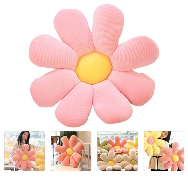 

cushion/decorative pillow 1pc delicate flower design seat cushion plush for home