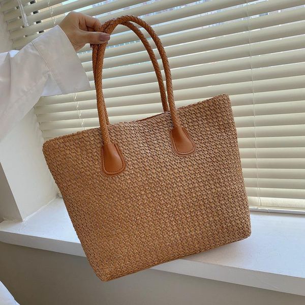 

evening bags fashion weaving shoulder women chians large capacity handbags and purse ladies clutch shopping bag totes designers pocket