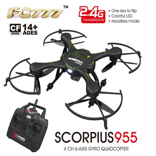 

mini drone with 2.0mp hd camera 2.4g 4ch 6axle headless mode one key return rc quadcopter rtf for children toy gift drones