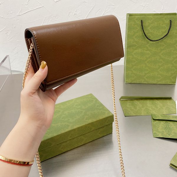 

5a+ shoulder bag cross body designer crossbody bags purses high-quality gold chain 5 different colors with exquisite packaging and original