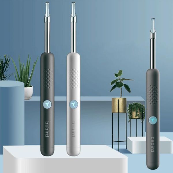 

electric nose & ear trimmers earwax removal endoscope smart ble high precision lens washable picking tool for kids practical tools