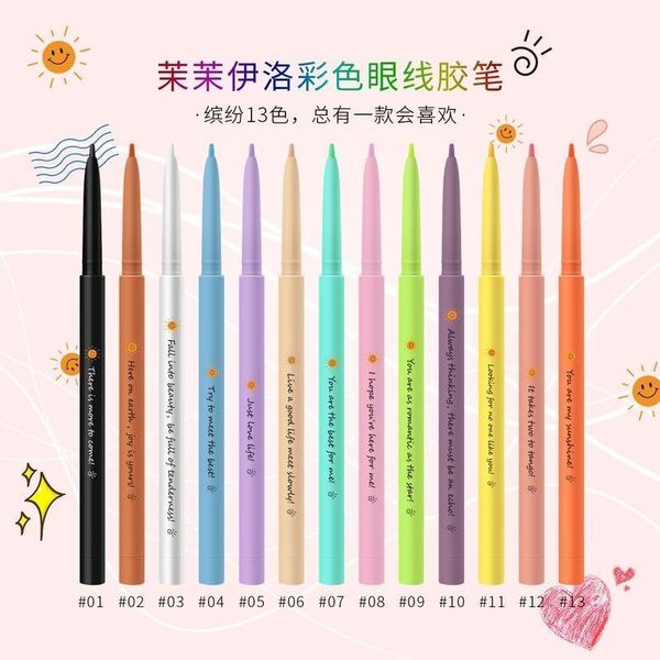 

color eyeliner, rotating non-smudge, waterproof, long-lasting1