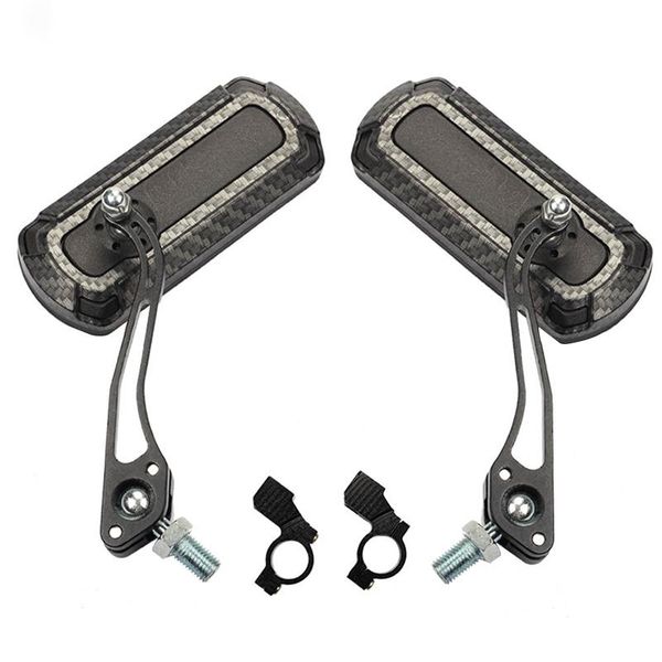 

bike groupsets 1 pair mirror bicycle rear view mirrors 360 degree rotation handlebar mount