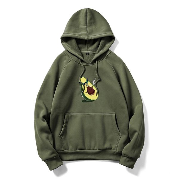 

autumn and winter 2020 new fashion brand sweater large round neck pullover men's solid color hooded loose top, Black