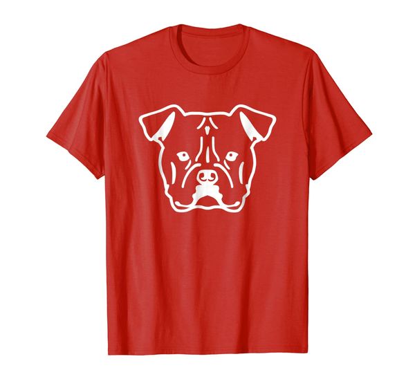 

american bulldog t-shirt, White;black