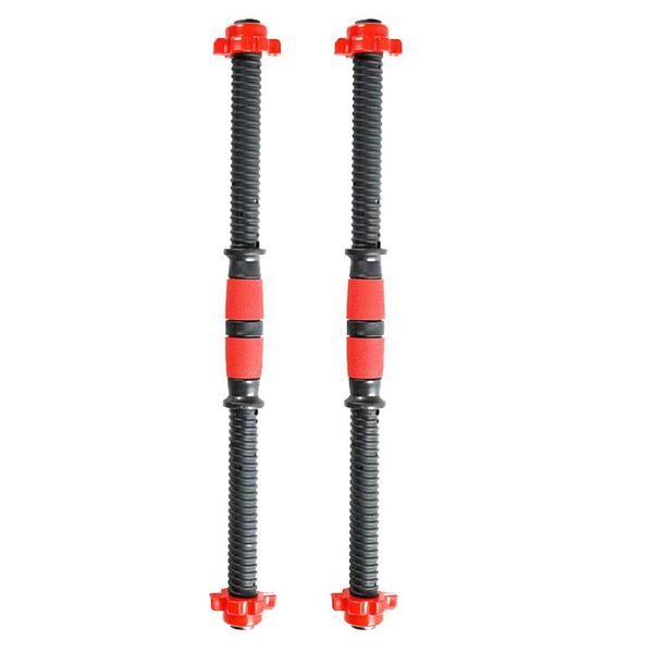 

2pcs 50cm dumbbell bars handles weight lifting spinlock collar set with 4pcs nuts for gym barbells streng dumbbells
