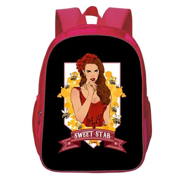 

backpack 13 inch lana del rey girls toddler cartoon game knapsack baby children rucksack girl gift school bag mochila