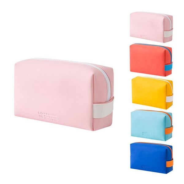 

cosmetic bags & cases travel makeup bag embroidery protable waterproof organizer pouch for cosmetics toiletry case female make up