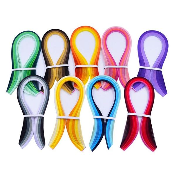 

other arts and crafts 900 pcs rainbow paper quilling strips set 3mm 39cm flower gift for craft diy tools handmade decoration