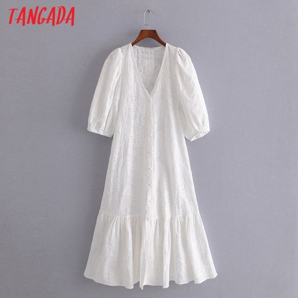 

summer women black embroidery cotton v neck short sleeve ladies long dress vestidos 3h76 210416, Black;gray