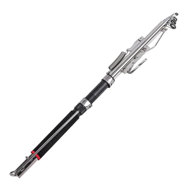 

sturdy automatic spinning fishing rod fish stainless steel pole boat rods