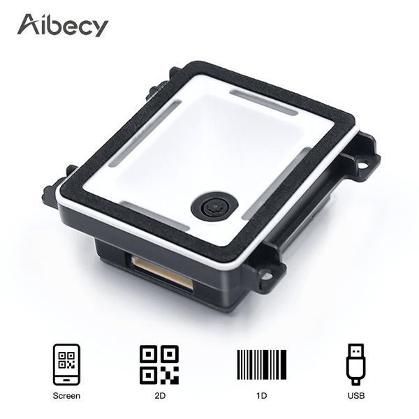 

aibecy 1d/2d/qr embedded barcode scanner self-induction module usb connection compatible with linux windows android mac scanners