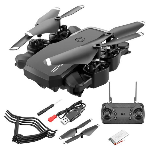 

drones lf609 wifi fpv foldable rc drone with 4k hd camera altitude hold 3d flips headless mode helicopter aircraft