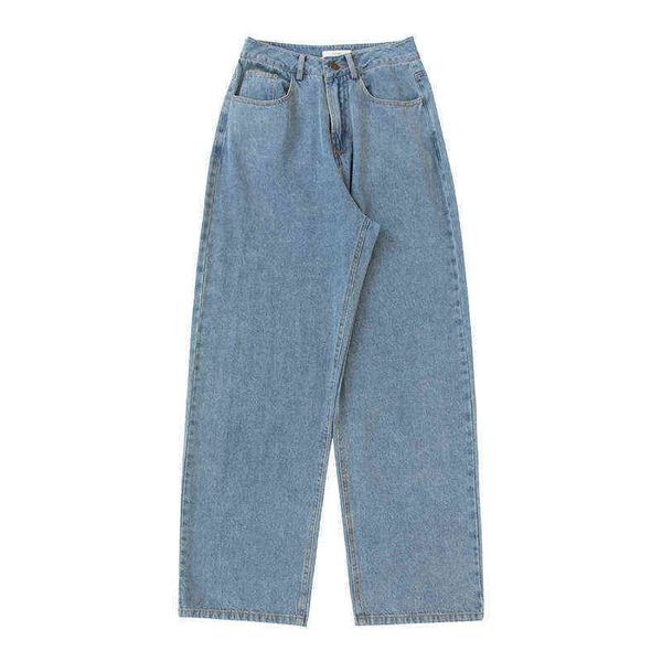 

garment / yimo cool jeans thin pants denim be floor women's k8531, Blue