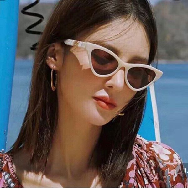 

luxury designer glasses speike cat eyewear professional customize myopia prescription sunglasses uv400 0597 size 55-20-145, White;black