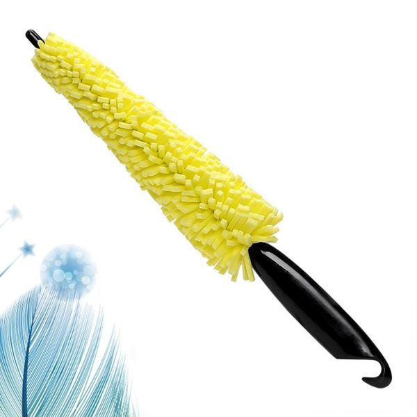 

universal car auto wheel tyre rim cleaning brush washing tool sponge