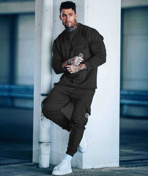 

purple mid tracksuit cashmere pogba sweat suits men, Gray