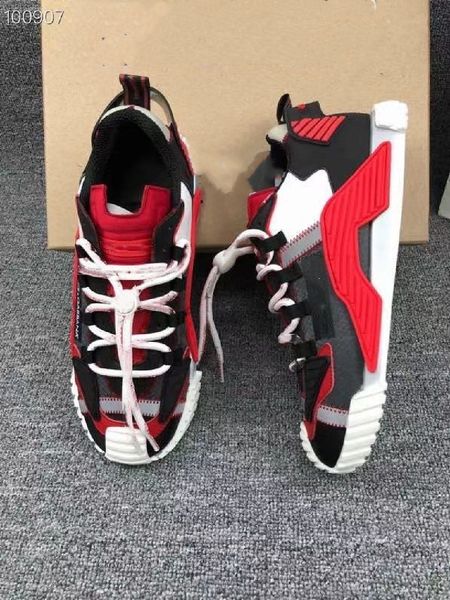 

new style sneakers casual shoes running for men womens runners flats luxury genuine leather racer 36-46 boots d135 designer