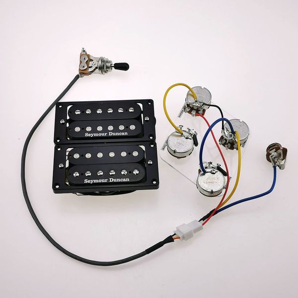 

guitar pickups humbucker electric guitar pickups 4c zebra / black set