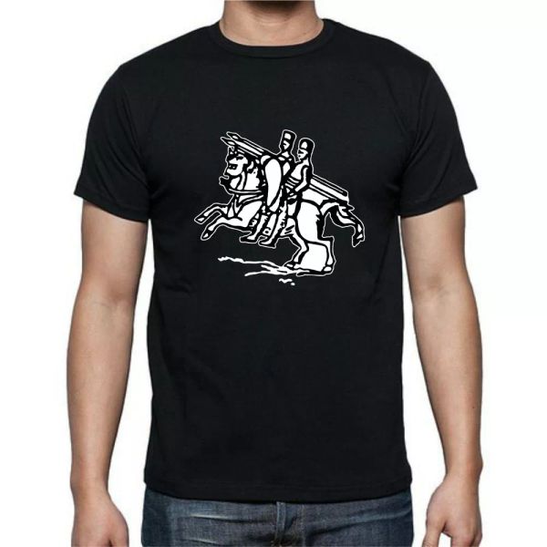

knights templar christ god horses jesus t shirt tee, White;black