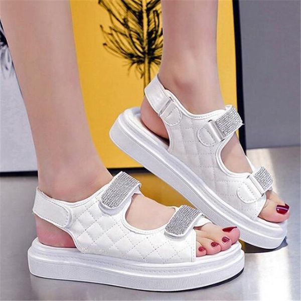 

sandals thick-soled non-slip sports bottom womens summer casual women's shoes fashion platform women slides slippers, Black