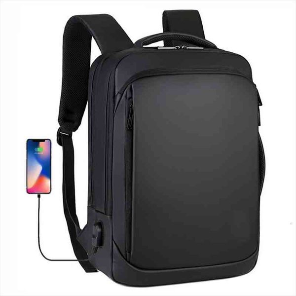

15.6 inch lapbackpack mens business notebook mochila waterproof back pack usb charging bag travel bagpack male
