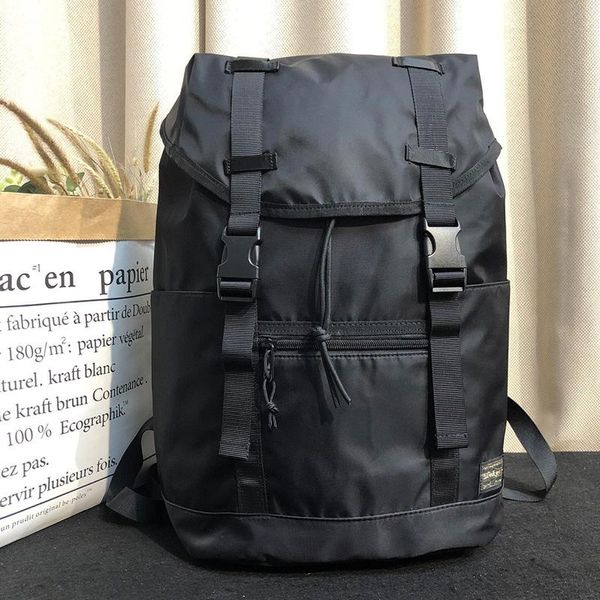 

backpack 2021 fashion japanese porter nylon double shoulder bags high capacity backpacks for teenagers girls student school bag