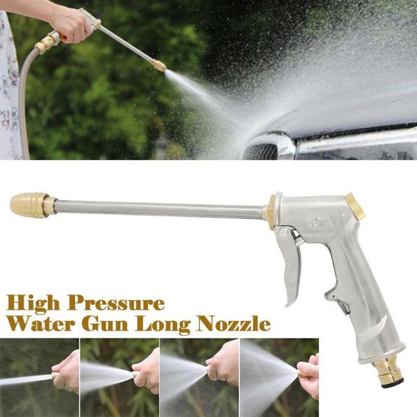 

water gun & snow foam lance car jet washing tools high pressure metal washer spray garden hose pipe lawn cleaning supply