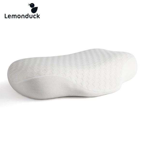 

pillow orthopedic sleeping bedding pillows memory foam anti wrinkle ergonomic curve improve soft neck