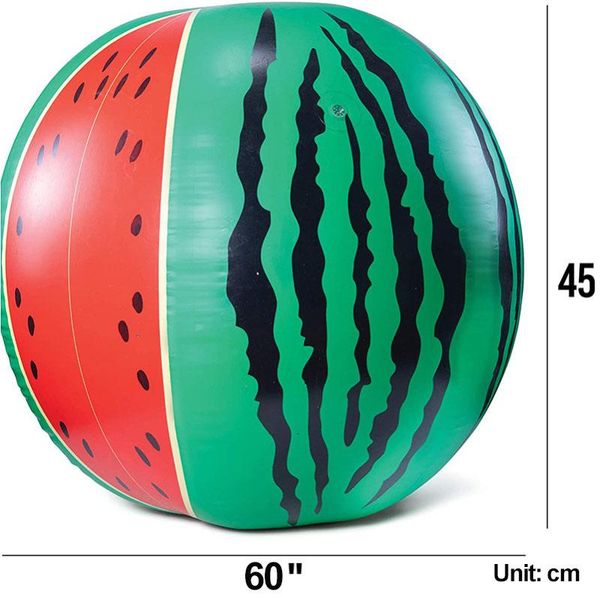 

pool & accessories watermelon inflatable sprinkler balls summer kids garden lawn playing water toys 60cm charged pvc material ball