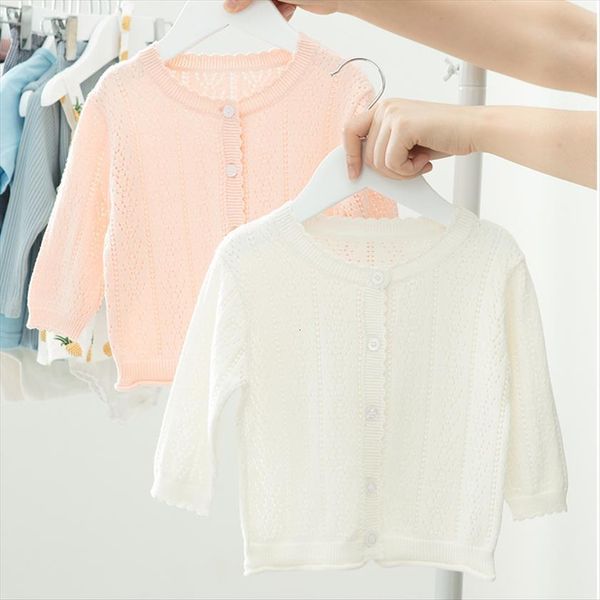 

soft cotton baby girls clothes children knitted cardigan infant toddler summer outer sweaters princes jacket rt469, Blue