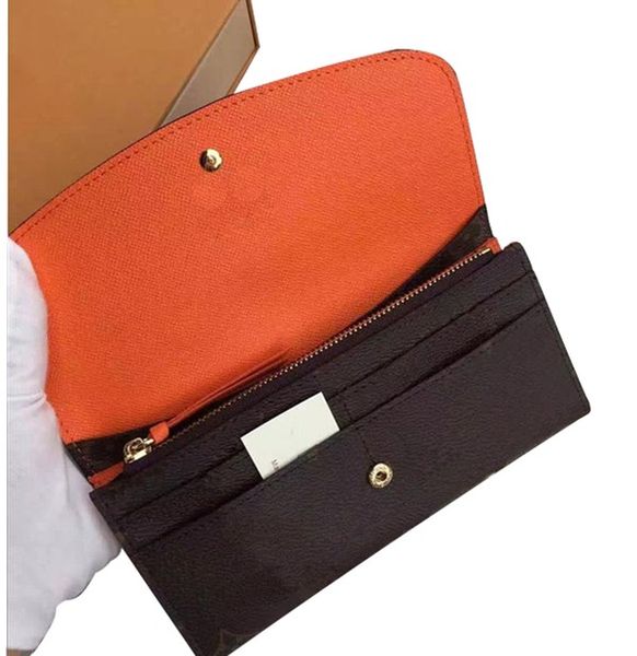 

2021 wholesale red bottoms lady long wallet multicolor coin purse card holder original box women classic zipper pocket b18, Red;black
