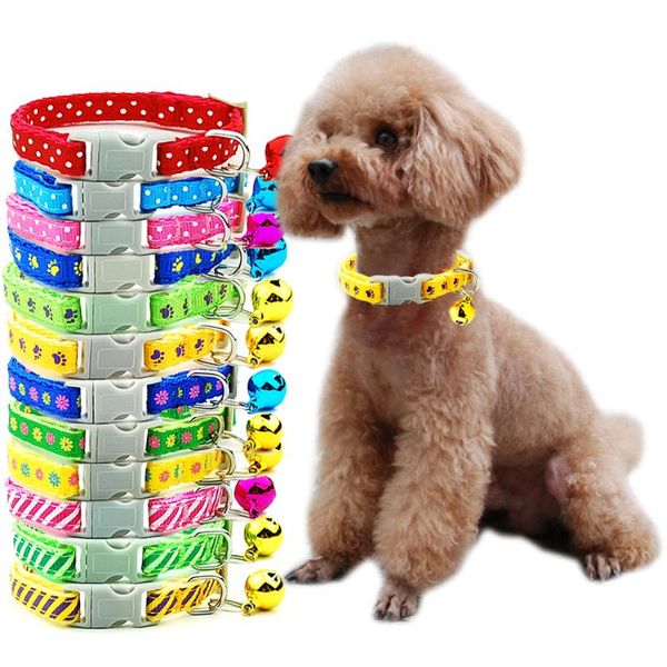 

dog collars & leashes 3 pieces/lot collar small pet adjustable cat puppy necklace for supplies accessories chihuahua