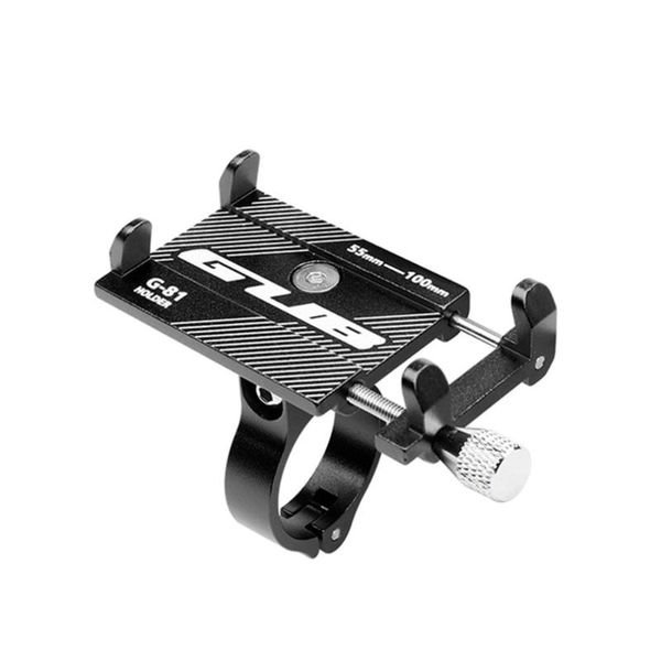

aluminium alloy bike phone holder 3.5-6.2 inch cell gps mount bicycle support cycling bracket mounts & holders