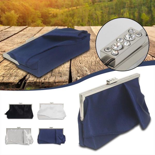 

waist bags 2021 women's fashion purse handbag ladies elegant folding clutch evening prom long card holder wallet #4
