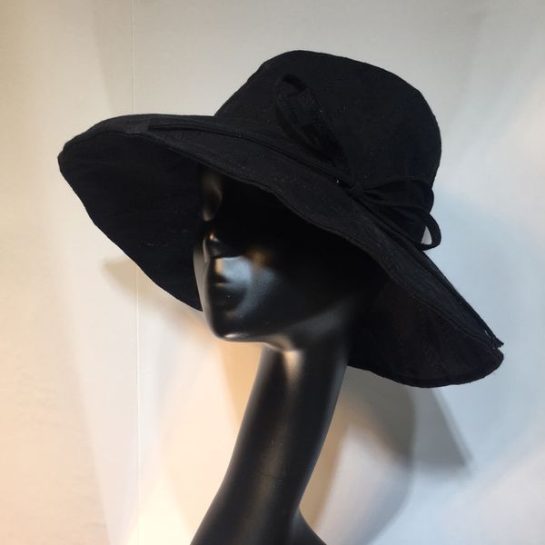 

stingy wide brim hats women big bow fisherman bucket cotton party sun bonnet hat for men woman fitted casquette summer beach beanie icon cap, Blue;gray