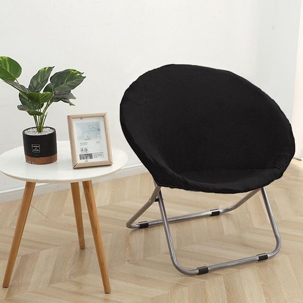 

chair covers lazy folding cover round saucer stretch camping seat case all inclusive slipcover washable protector