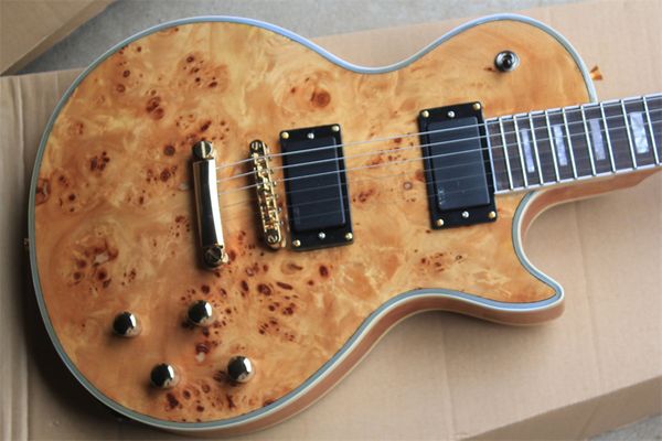 

custom shop custom electric guitar, quality assurance, dead wood body real picture