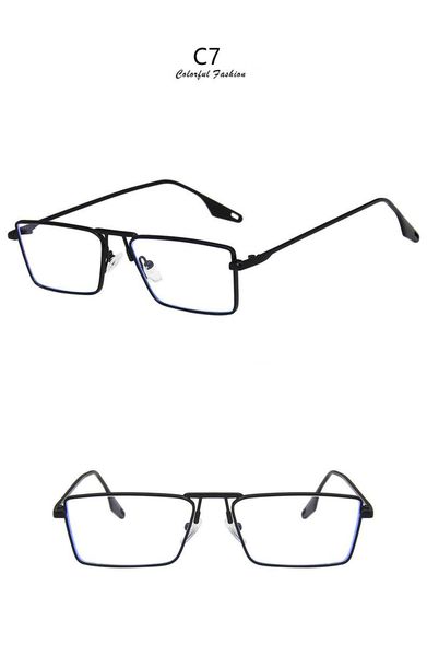 

sunglasses light green metal square small frame 2021 internet celebrities with concave style uv400, White;black