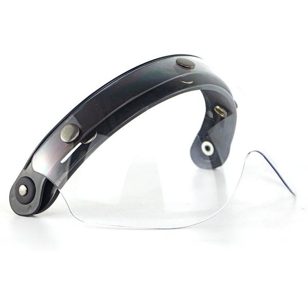 

motorcycle helmets motorbike retro half helmet with lens 3/4 three button modified