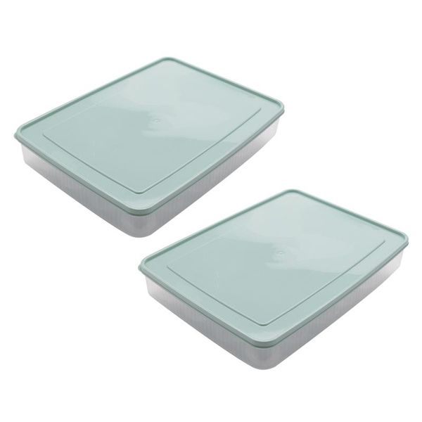 

storage bottles & jars 2x plastic egg box kitchen 24 grid eggs holder stackable er organizers green