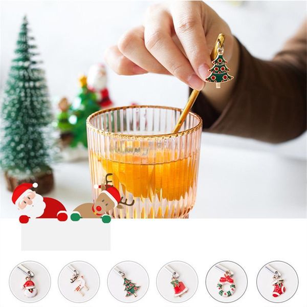 

factory outlet christmas decoration christmas decorations metal merry spoons xmas party gift tableware ornaments for home table year 2022 no