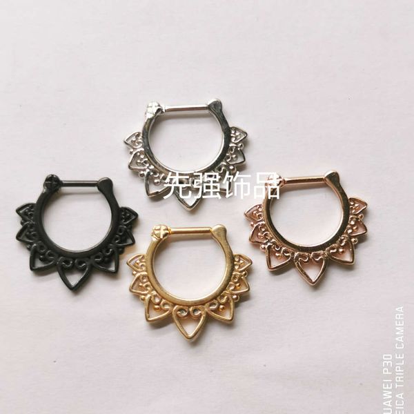 

xianqiang jewelry stainless steel casting nasal septum multifunctional puncture jewelry