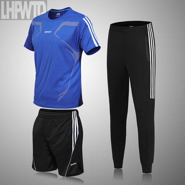 

custom men's football uniform soccer jersey tracksuit spotswear short sleeve jersey soccer shorts set male, Gray