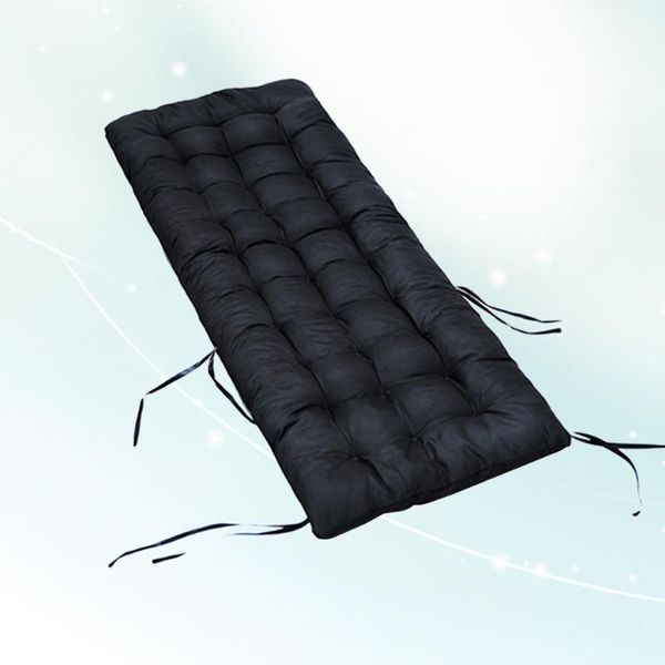 

cushion/decorative pillow thicken universal recliner rocking chair mat rattan cushions seat cushion tatami floor (black)