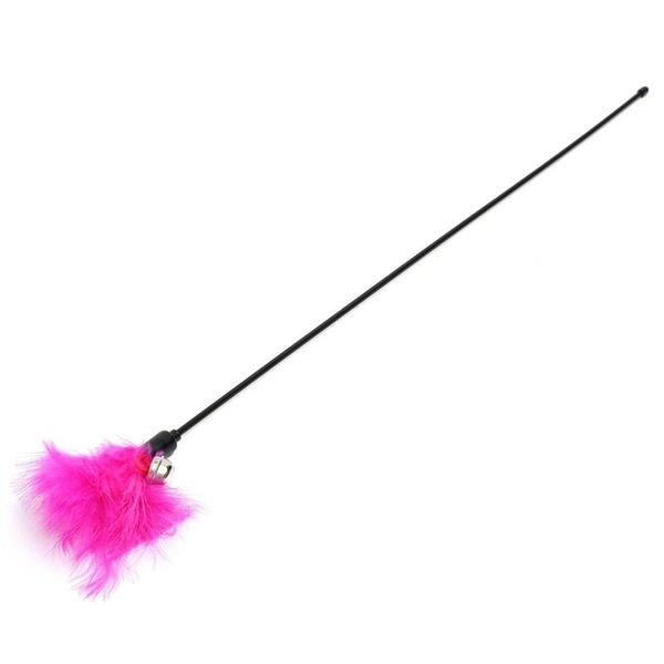

cat toys angel toy game bell with feathers for cats