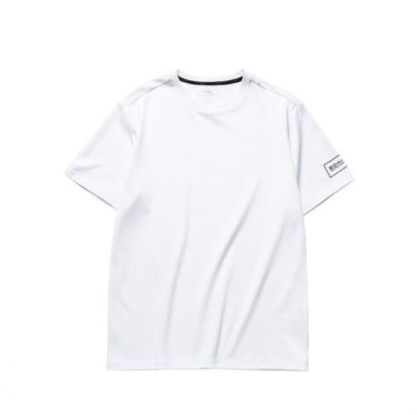 

anta original men's outdoor t-shirts summer women youth sport solid bottom half sleeve simple fashion high-quality, Gray;blue