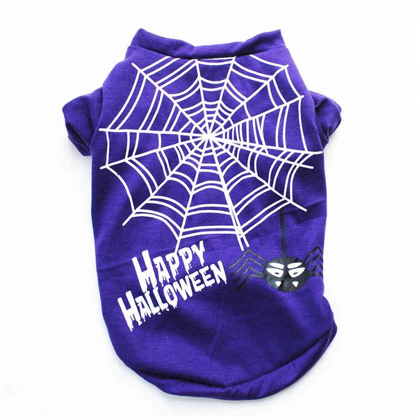 

apparel halloween dog t-shirt cotton short sleeve breathable