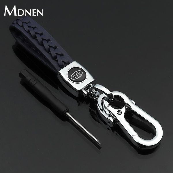 

keychains 6 colors mdnen horseshoe buckle weave leather keychain metal auto waist key chain car keyfob keyrings keyholder for, Silver